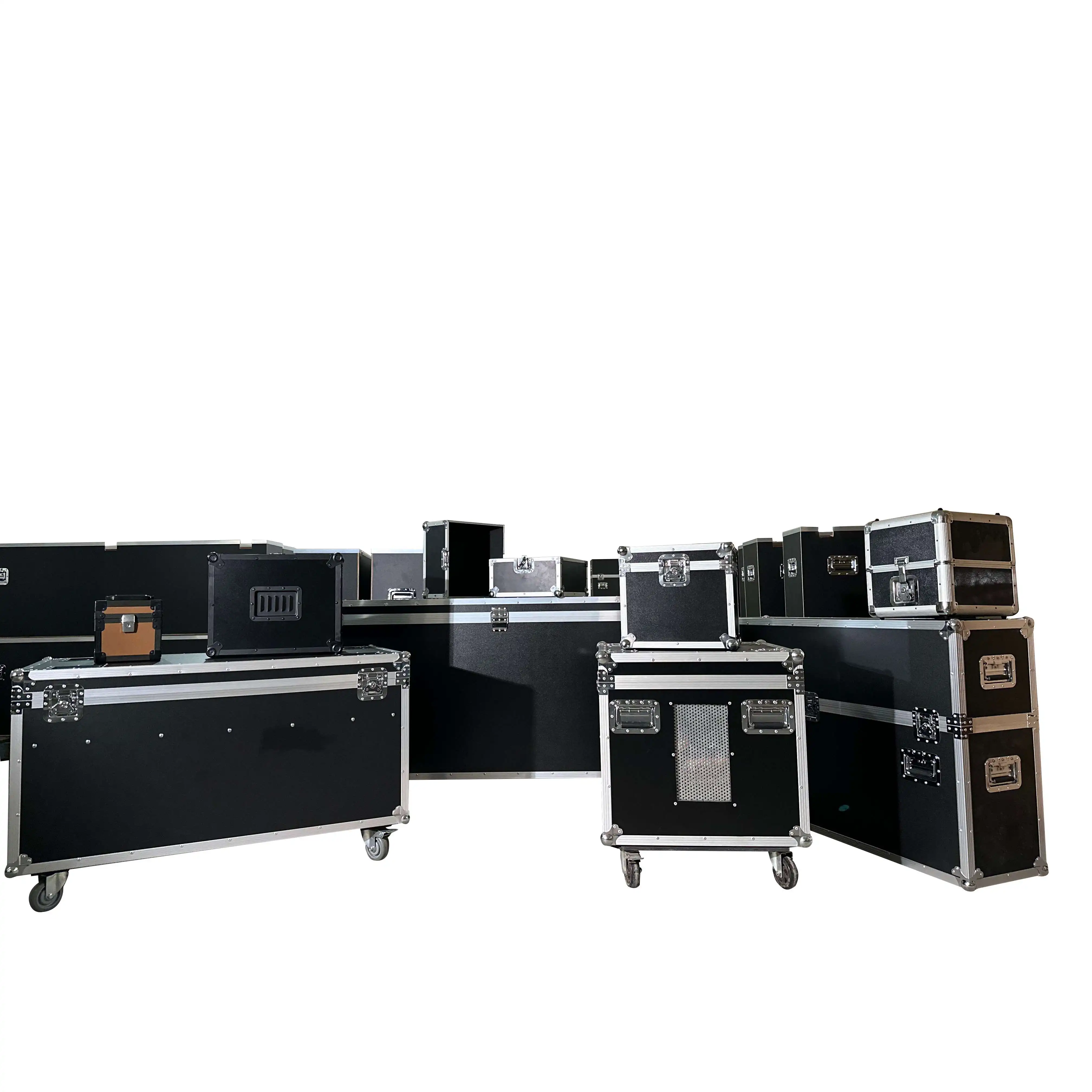 Factory OEM/ODM Stackable Shockproof Flight Case 9mm Fireproof Plywood Aluminum Frame EVA Lining Portable Multi-Purpose Cable
Factory OEM/ODM Stackable Shockproof Flight Case 9mm Fireproof Plywood Aluminum Frame EVA Lining Portable Multi-Purpose Cable