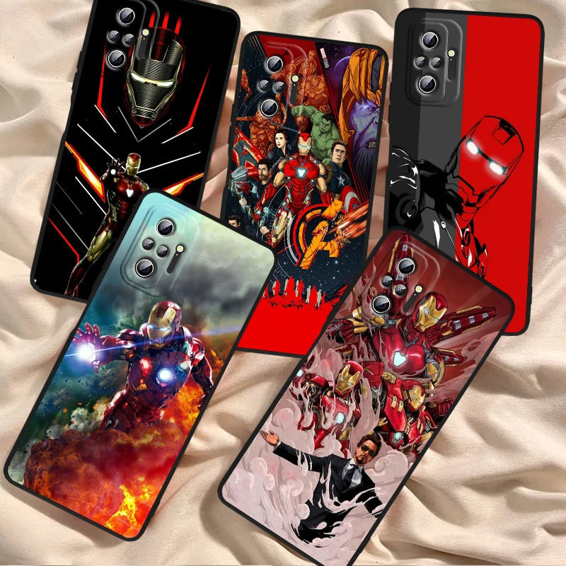Iron Man Marvel Fashion Cool For Xiaomi Redmi Note 13 12R 12 12S Turbo 11 11T 11S 10 10S Pro Plus 5G Black Soft Phone Case
Iron Man Marvel Fashion Cool For Xiaomi Redmi Note 13 12R 12 12S Turbo 11 11T 11S 10 10S Pro Plus 5G Black Soft Phone Case