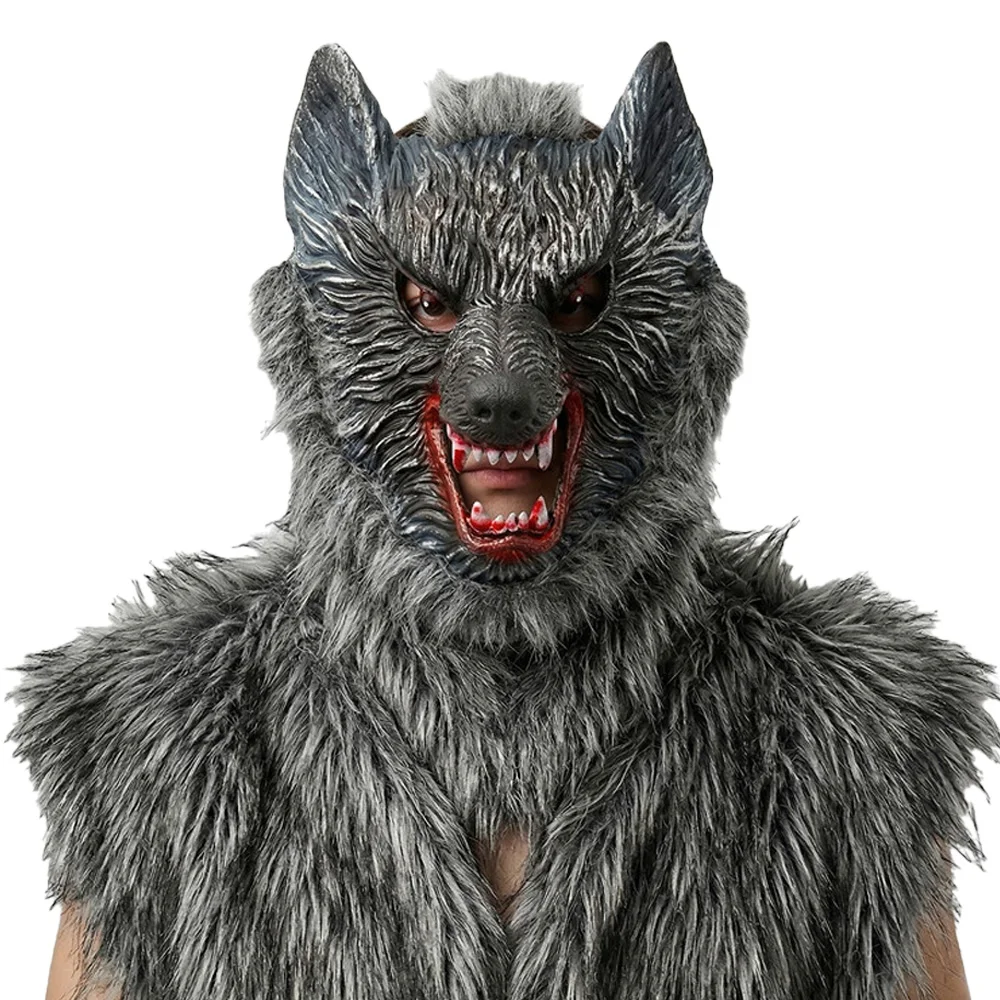 Furry Werewolf Animal Mask Cosplay Realistic Half Face Wolf Masks Halloween Carnival Masquerade Dress Up Party Costume Props
Furry Werewolf Animal Mask Cosplay Realistic Half Face Wolf Masks Halloween Carnival Masquerade Dress Up Party Costume Props