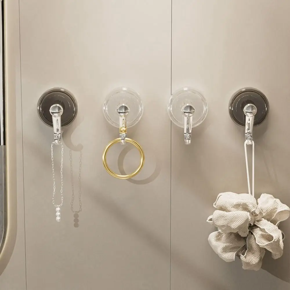 Plastic Clear Suction Cup Hooks Wall-mounted No Punching Shower Towel Rack Reusable Vacuum Wall Hanging Towel Hooks Shower Door
Plastic Clear Suction Cup Hooks Wall-mounted No Punching Shower Towel Rack Reusable Vacuum Wall Hanging Towel Hooks Shower Door