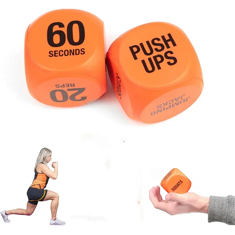 Fitness RY1051 Exercise Dice for Workout Fun Fitness Decision Dice Switch Up Training Routines HIIT and Exercises Home and Gym
Fitness RY1051 Exercise Dice for Workout Fun Fitness Decision Dice Switch Up Training Routines HIIT and Exercises Home and Gym