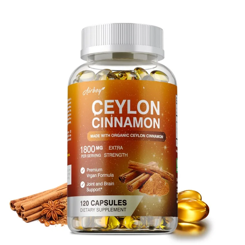 Ceylon Cinnamon Capsules - Replenishes Energy, Supports Heart and Cardiovascular Health, Antioxidant, Improves Blood Circulation
Ceylon Cinnamon Capsules - Replenishes Energy, Supports Heart and Cardiovascular Health, Antioxidant, Improves Blood Circulation