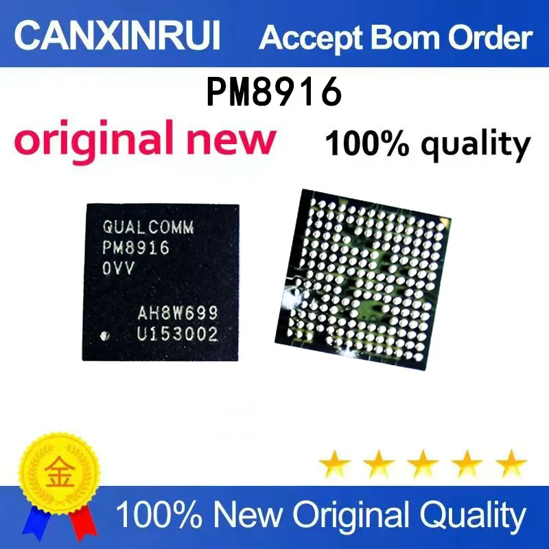(5-100 pieces)Brand new stock 176PIN PM8916 BGA
(5-100 pieces)Brand new stock 176PIN PM8916 BGA