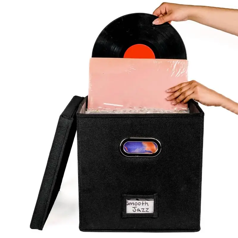 LP Album Record Storage Box Foldable Organizer Large Capacity Vinyl Record Storage Box Home Office Vinyl Organize Music Album
LP Album Record Storage Box Foldable Organizer Large Capacity Vinyl Record Storage Box Home Office Vinyl Organize Music Album