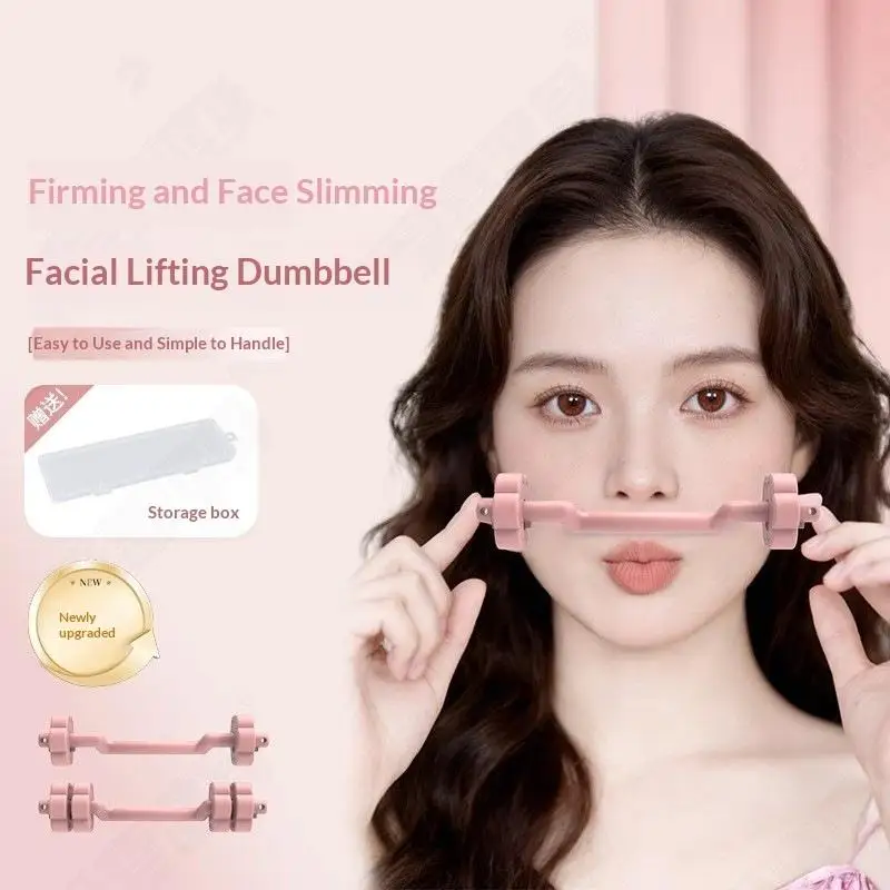 Face Mouth Exerciser Barbell Design Face Trainer Tool Breathing Device Lift V Face Skin Tightening Face Breathing Exerciser
Face Mouth Exerciser Barbell Design Face Trainer Tool Breathing Device Lift V Face Skin Tightening Face Breathing Exerciser
