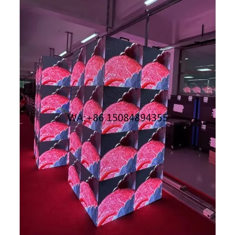 Vcore Led Display Screen 45° Bevels 90 Degree Video Wall Pantallas Led Screen Indoor Outdoor P3.91 Led Screen Panel Wall
Vcore Led Display Screen 45° Bevels 90 Degree Video Wall Pantallas Led Screen Indoor Outdoor P3.91 Led Screen Panel Wall