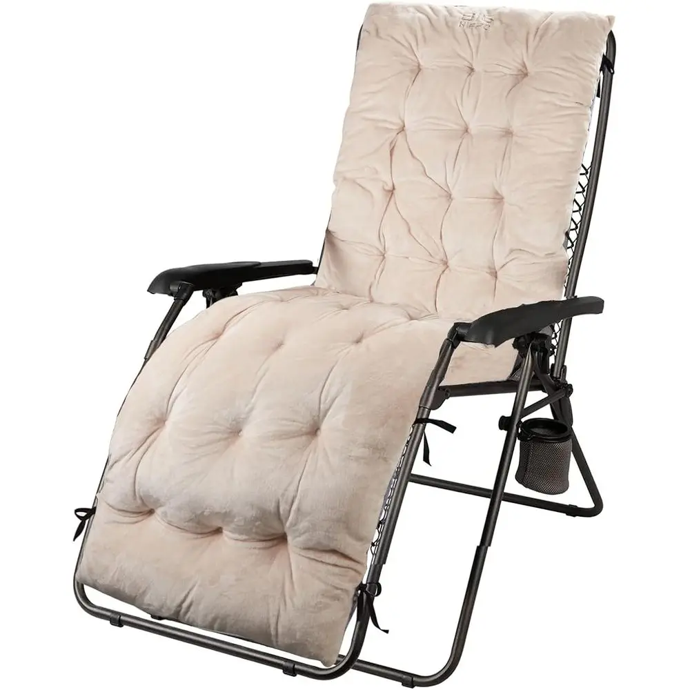 Chaise Lounge Cushion Patio Chaise Lounger Cushion, Indoor/r Cushions Rocking Chair Soa Cushion withTies, 59×19Inch (Beige)
Chaise Lounge Cushion Patio Chaise Lounger Cushion, Indoor/r Cushions Rocking Chair Soa Cushion withTies, 59×19Inch (Beige)