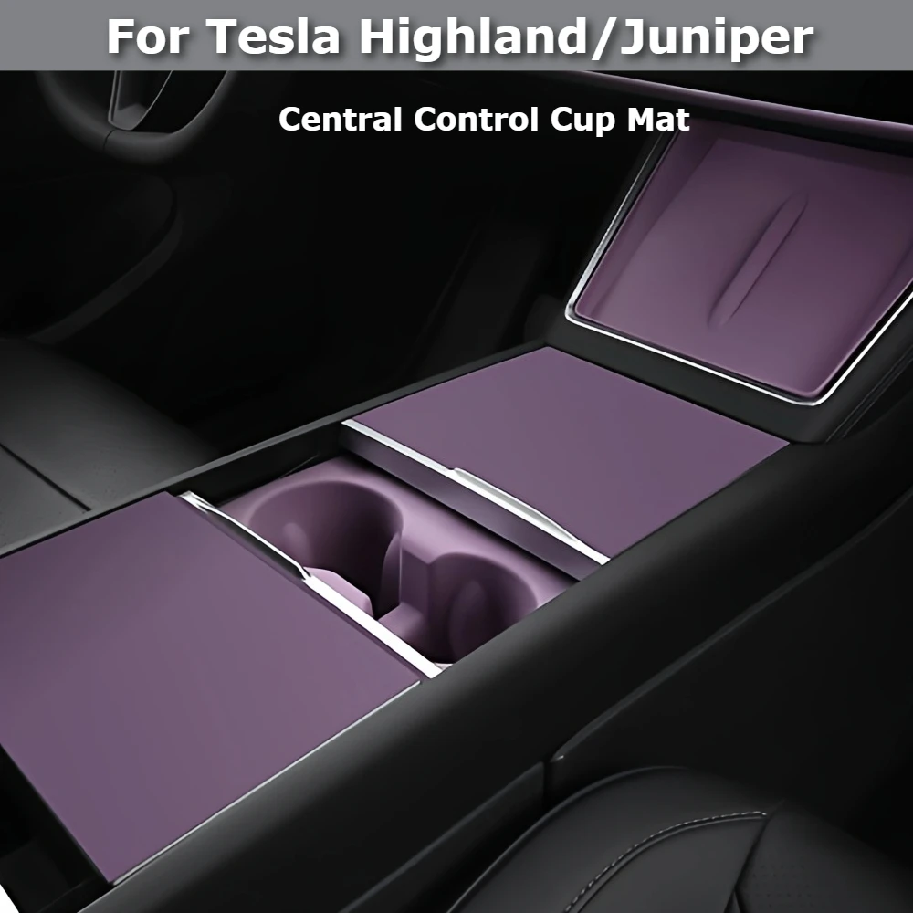 Fit For Tesla Model 3 Highland Model Y Juniper 2025 2026 Center Console Cup Holder Limiter Silicone Pad Set Interior Stickers
Fit For Tesla Model 3 Highland Model Y Juniper 2025 2026 Center Console Cup Holder Limiter Silicone Pad Set Interior Stickers