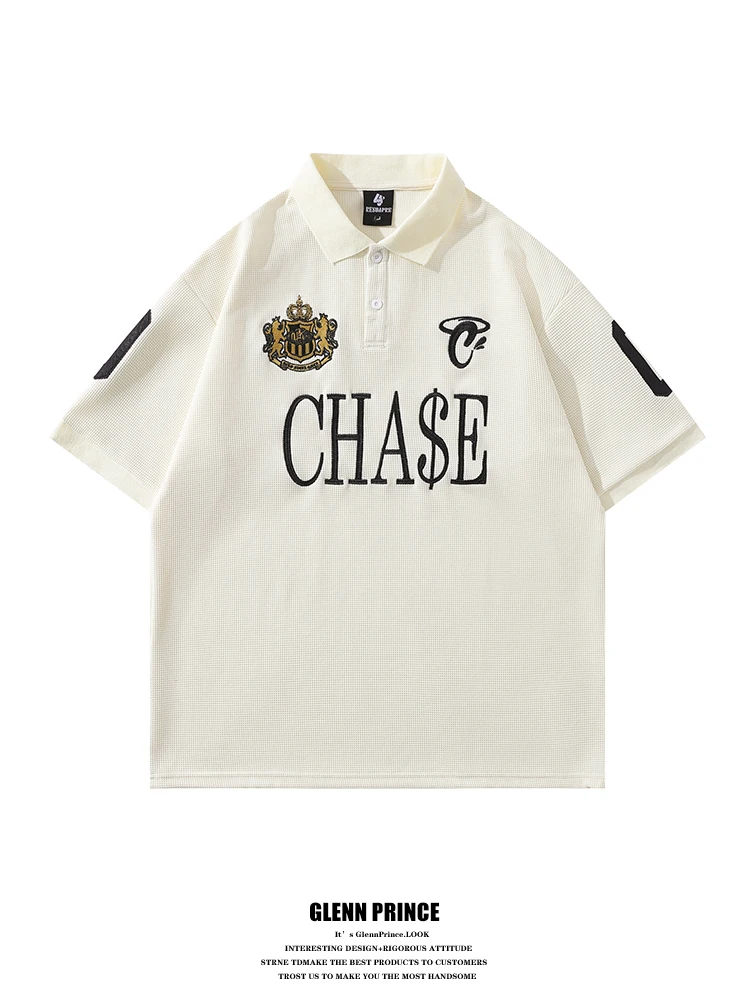 GPstudio American Retro Sport Badge Embroidered Shirt Men Summer Loose Half Sleeve Ball Jersey Turn-down Collar Breathable
GPstudio American Retro Sport Badge Embroidered Shirt Men Summer Loose Half Sleeve Ball Jersey Turn-down Collar Breathable