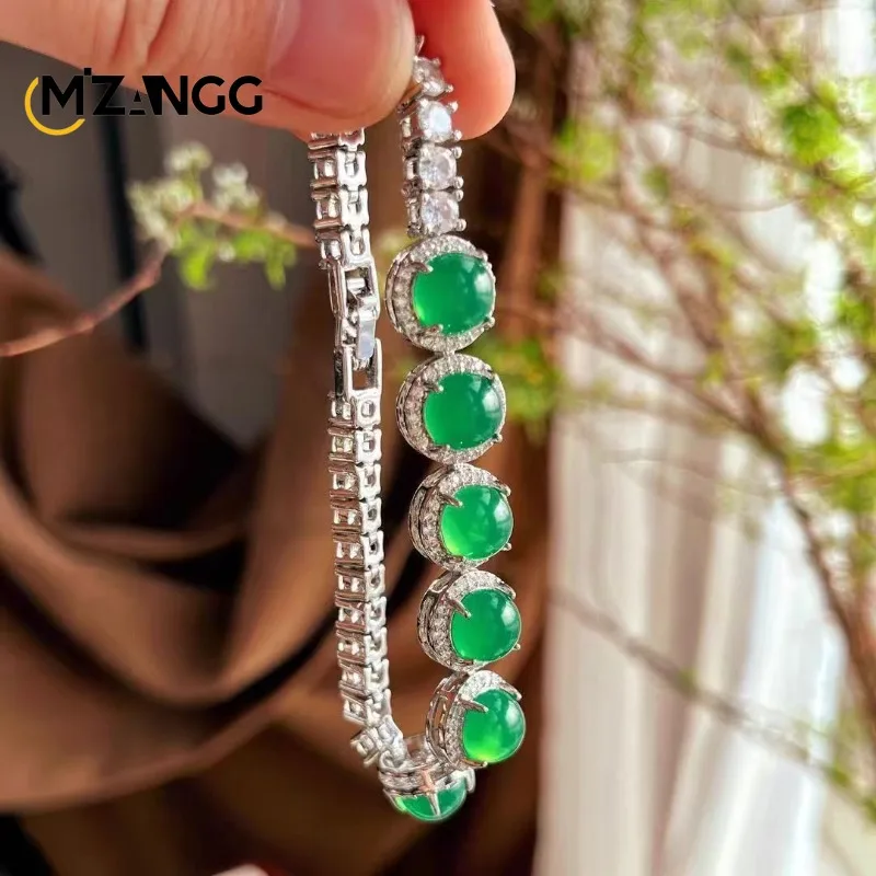 Natural High-ice White Agate Set with Jade Bracelet Luxurious and Fashion Traditional Chinese Style Accessory Gift for Women
Natural High-ice White Agate Set with Jade Bracelet Luxurious and Fashion Traditional Chinese Style Accessory Gift for Women