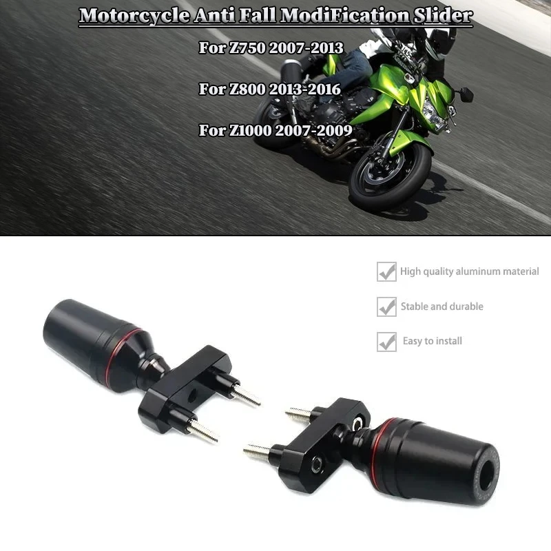 Motorcycle Falling Protection Frame Slider Fairing Guard Anti Crash Pad Protector For KAWASAKI Z750 Z800 Z1000 Z750/800/1000
Motorcycle Falling Protection Frame Slider Fairing Guard Anti Crash Pad Protector For KAWASAKI Z750 Z800 Z1000 Z750/800/1000