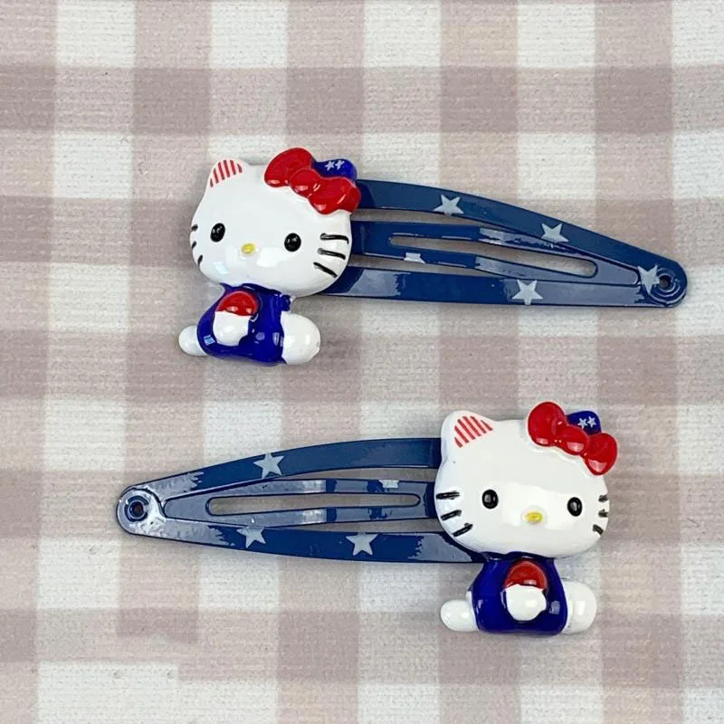 2Pcs Kawaii Sanrio Anime Broken Hair Clip Cute Hello Kitty Cartoon Y2K Ins Exquisite Side Clamp Hair Ornaments Gifts for Girls
2Pcs Kawaii Sanrio Anime Broken Hair Clip Cute Hello Kitty Cartoon Y2K Ins Exquisite Side Clamp Hair Ornaments Gifts for Girls