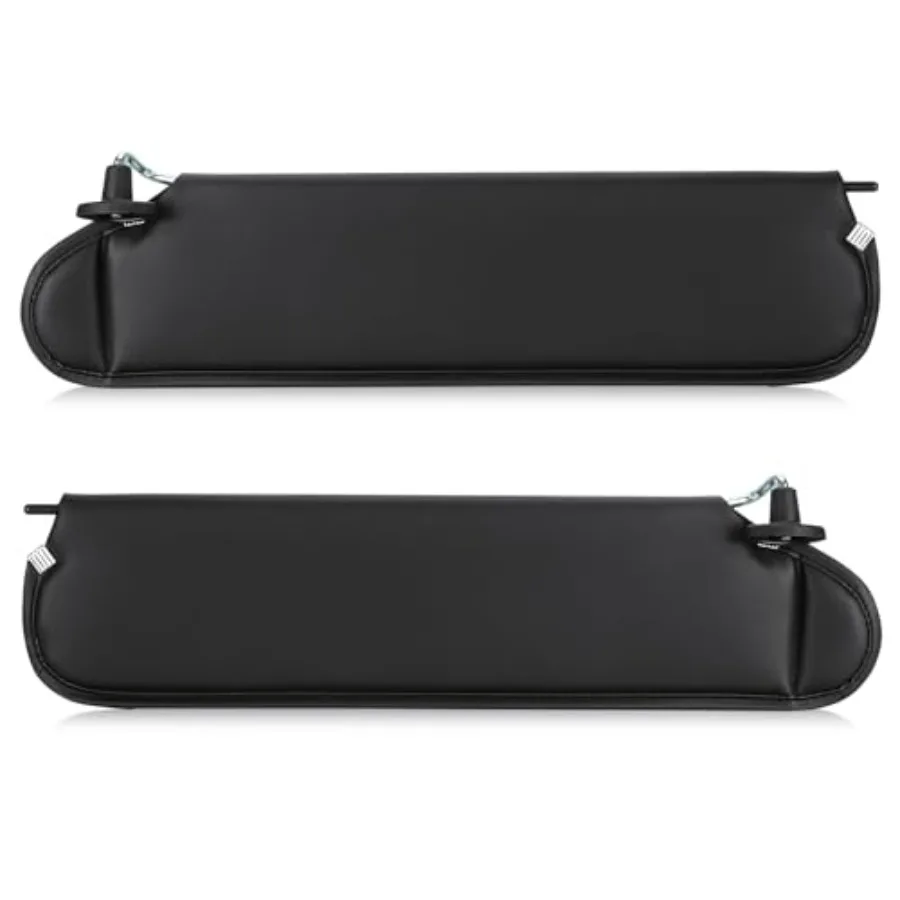 Левый и правый черные солнцезащитные козырьки (пара) для Jeep Wrangler TJ 1997-2002 годов выпуска, аналог оригинальных
Левый и правый черные солнцезащитные козырьки (пара) для Jeep Wrangler TJ 1997-2002 годов выпуска, аналог оригинальных