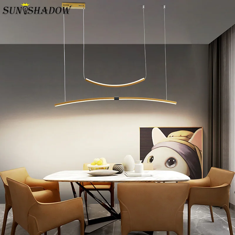 Modern Led Pendant Light 110V 220V Hanging Lamp for Living room Dining room Kitchen Black&Gold Simple Led Pendant Lamp Luminaire
Modern Led Pendant Light 110V 220V Hanging Lamp for Living room Dining room Kitchen Black&Gold Simple Led Pendant Lamp Luminaire