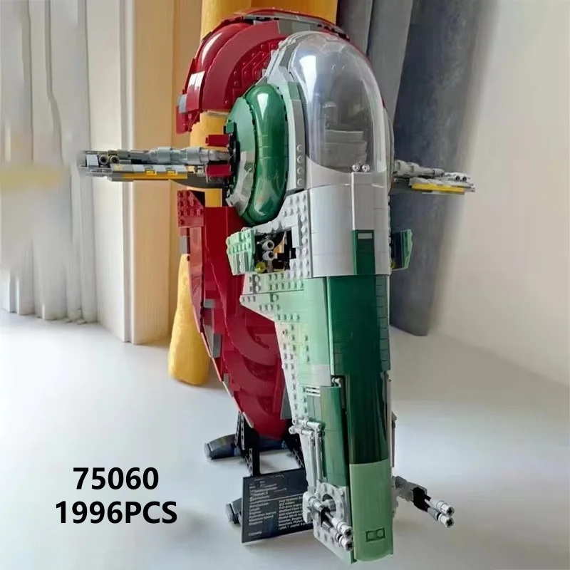 1996 PCS Slave 1 Classic Star Destroyer 75060 05037 Building Blocks Display Bricks Educational Toys Birthday Christmas Gifts
1996 PCS Slave 1 Classic Star Destroyer 75060 05037 Building Blocks Display Bricks Educational Toys Birthday Christmas Gifts