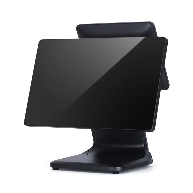 2026 Double Screen 17.3" Windows POS Terminal Industrial Grade Touchscreen Restaurant Specific Low Cost POS System