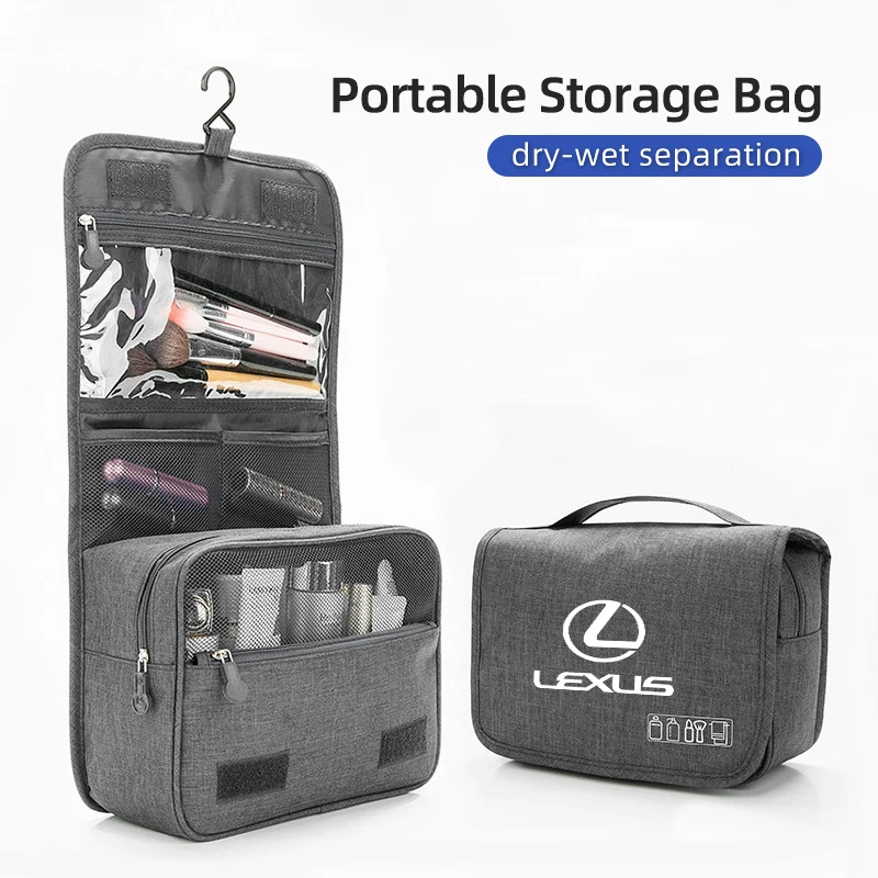 Waterproof Car Toiletry Bag Cosmetic Pouch Travel Organizer For Lexus CT ES GS NX IS250 CT200h IS300h ES300h RX400h NX300h
Waterproof Car Toiletry Bag Cosmetic Pouch Travel Organizer For Lexus CT ES GS NX IS250 CT200h IS300h ES300h RX400h NX300h