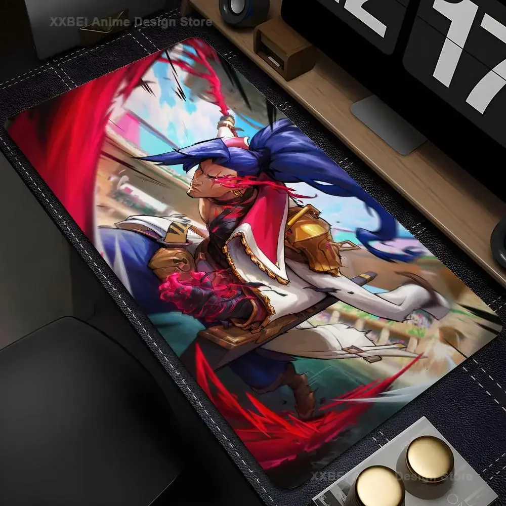 Yasuo League Of Legends Mousepad Mouse Mat Desk Mat With Pad Gaming Accessories Prime Gaming XXL Keyboard Pad Stitch Padding Mat
Yasuo League Of Legends Mousepad Mouse Mat Desk Mat With Pad Gaming Accessories Prime Gaming XXL Keyboard Pad Stitch Padding Mat