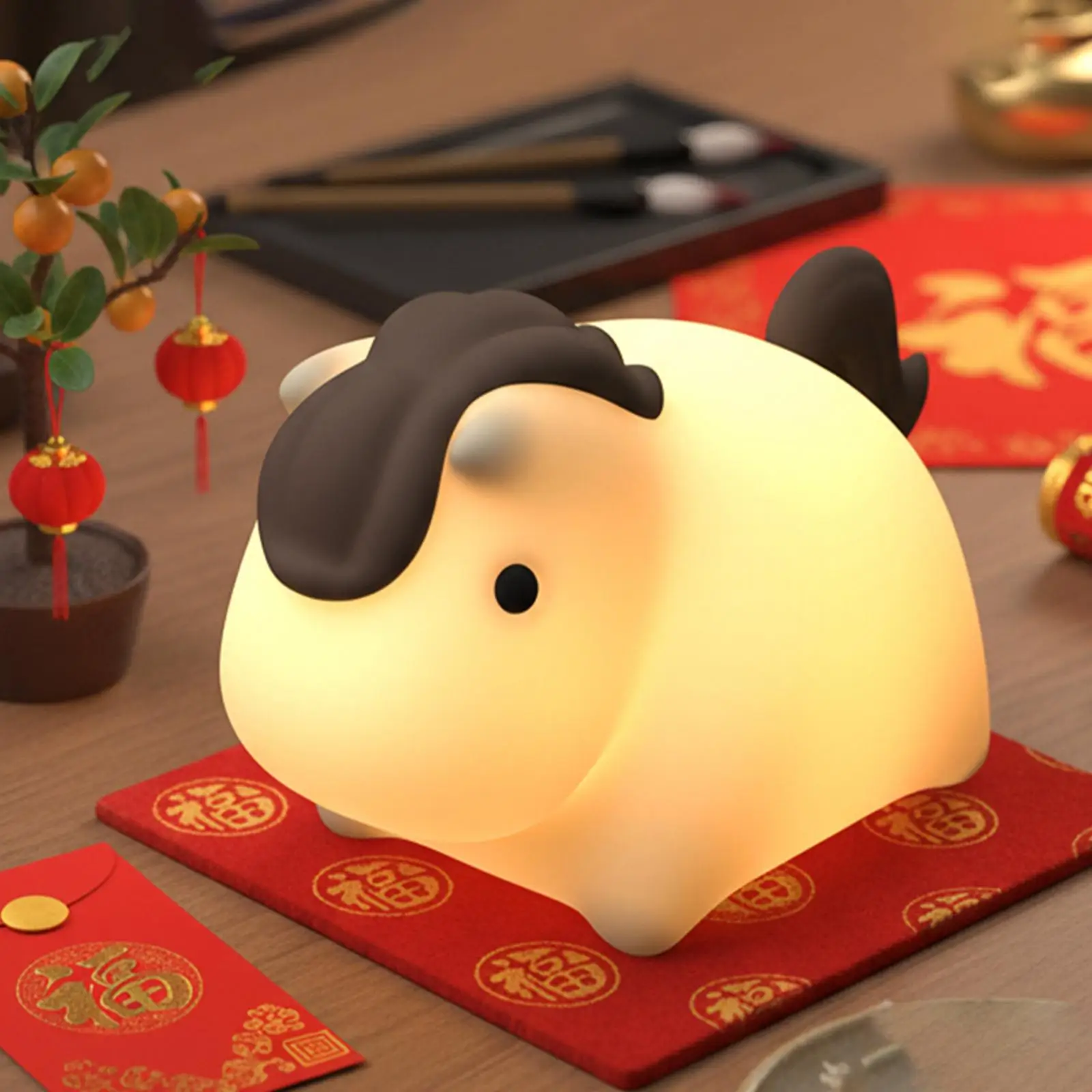 Cute Pony Desk Night Light Adjustable Brightness Silicone Table Lamp Rechargeable Gift for Home Office Study
Cute Pony Desk Night Light Adjustable Brightness Silicone Table Lamp Rechargeable Gift for Home Office Study