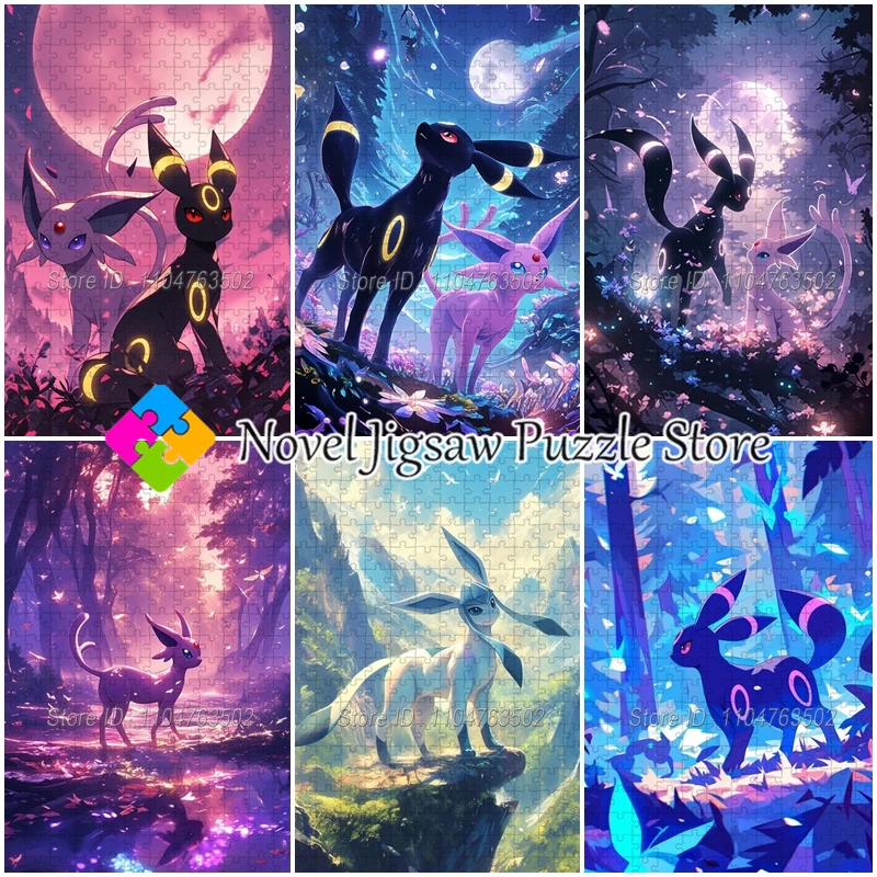 Pokemon Eevee Jigsaw Puzzles Japanese Anime Character 108/200/300/500/1000 Pieces Puzzle Adult Stress Relieving Leisure Toys
Pokemon Eevee Jigsaw Puzzles Japanese Anime Character 108/200/300/500/1000 Pieces Puzzle Adult Stress Relieving Leisure Toys