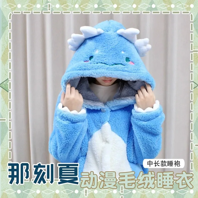 Модные пижамы Honkai: Star Rail Anaxa для косплея, костюм Anaxagoras с героями мультфильмов, одежда для сна, зимний плюшевый халат с капюшоном, топы
Модные пижамы Honkai: Star Rail Anaxa для косплея, костюм Anaxagoras с героями мультфильмов, одежда для сна, зимний плюшевый халат с капюшоном, топы