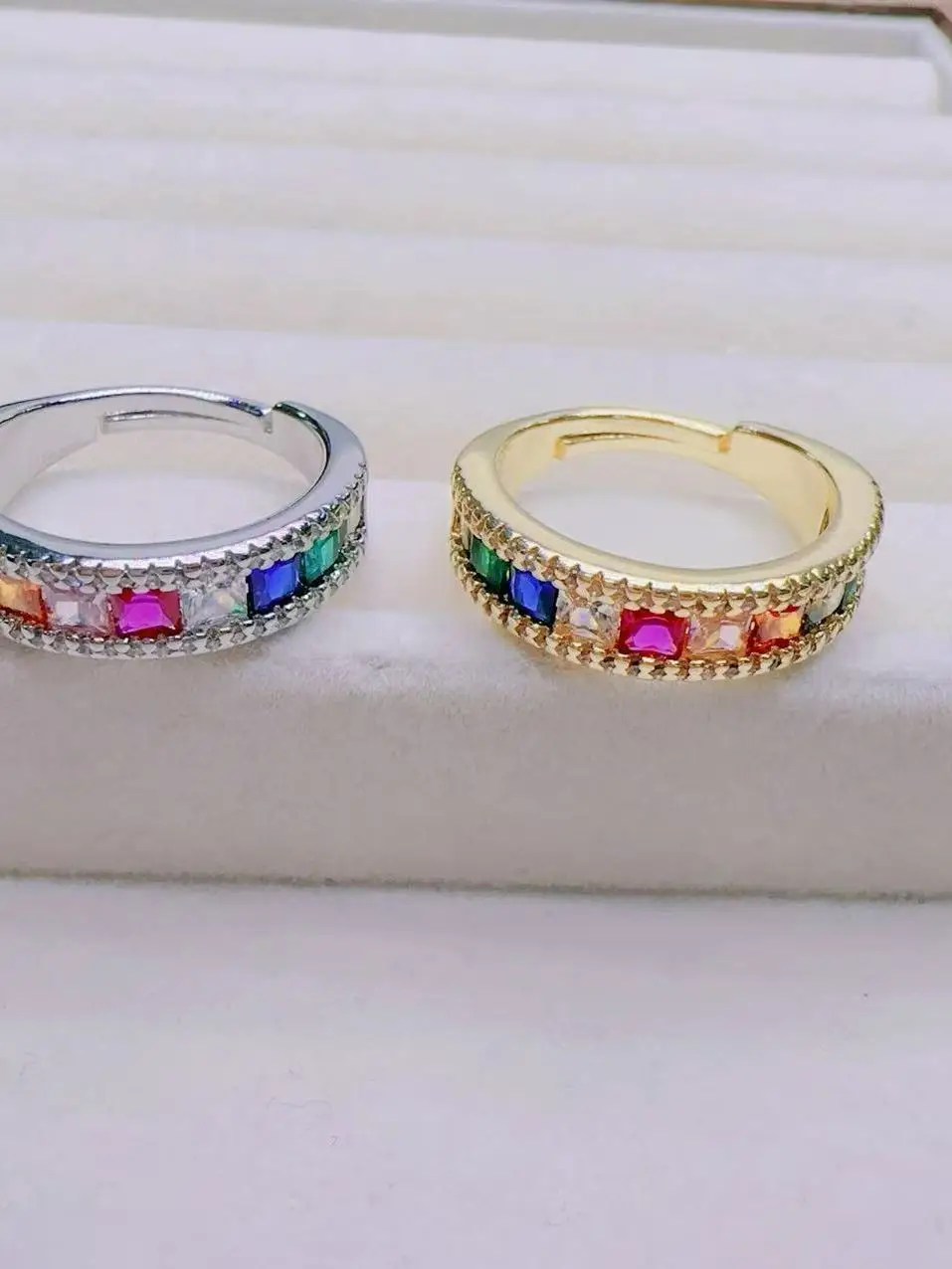 Zircon Ring Fashionable Ladies Gift Jewelry Popular Cross-Border Elegant Copper Plated Gold Women's Ring
Zircon Ring Fashionable Ladies Gift Jewelry Popular Cross-Border Elegant Copper Plated Gold Women's Ring