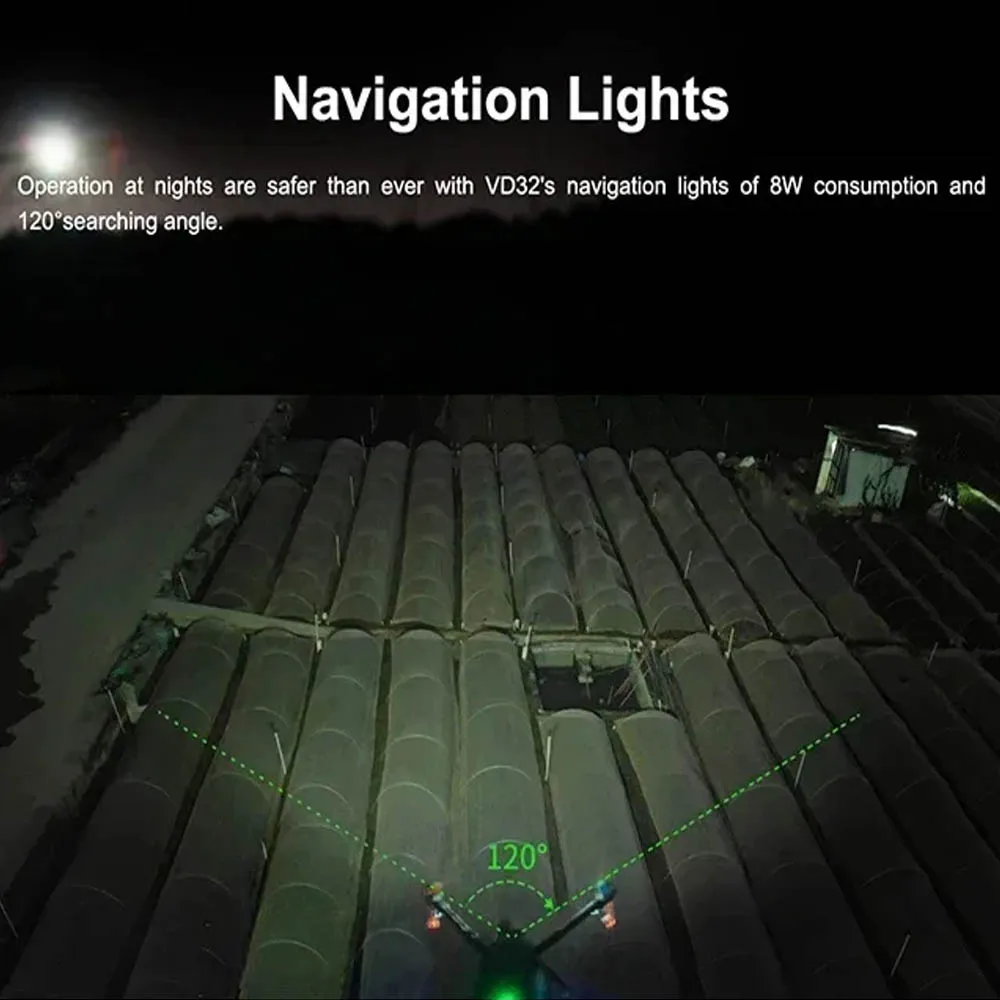 SIYI VD32 Agriculture FPV Controller - 5KM Range, 2.4G 16CH, IP67, Touchscreen, Bluetooth Datalink for Spraying Drones
SIYI VD32 Agriculture FPV Controller - 5KM Range, 2.4G 16CH, IP67, Touchscreen, Bluetooth Datalink for Spraying Drones