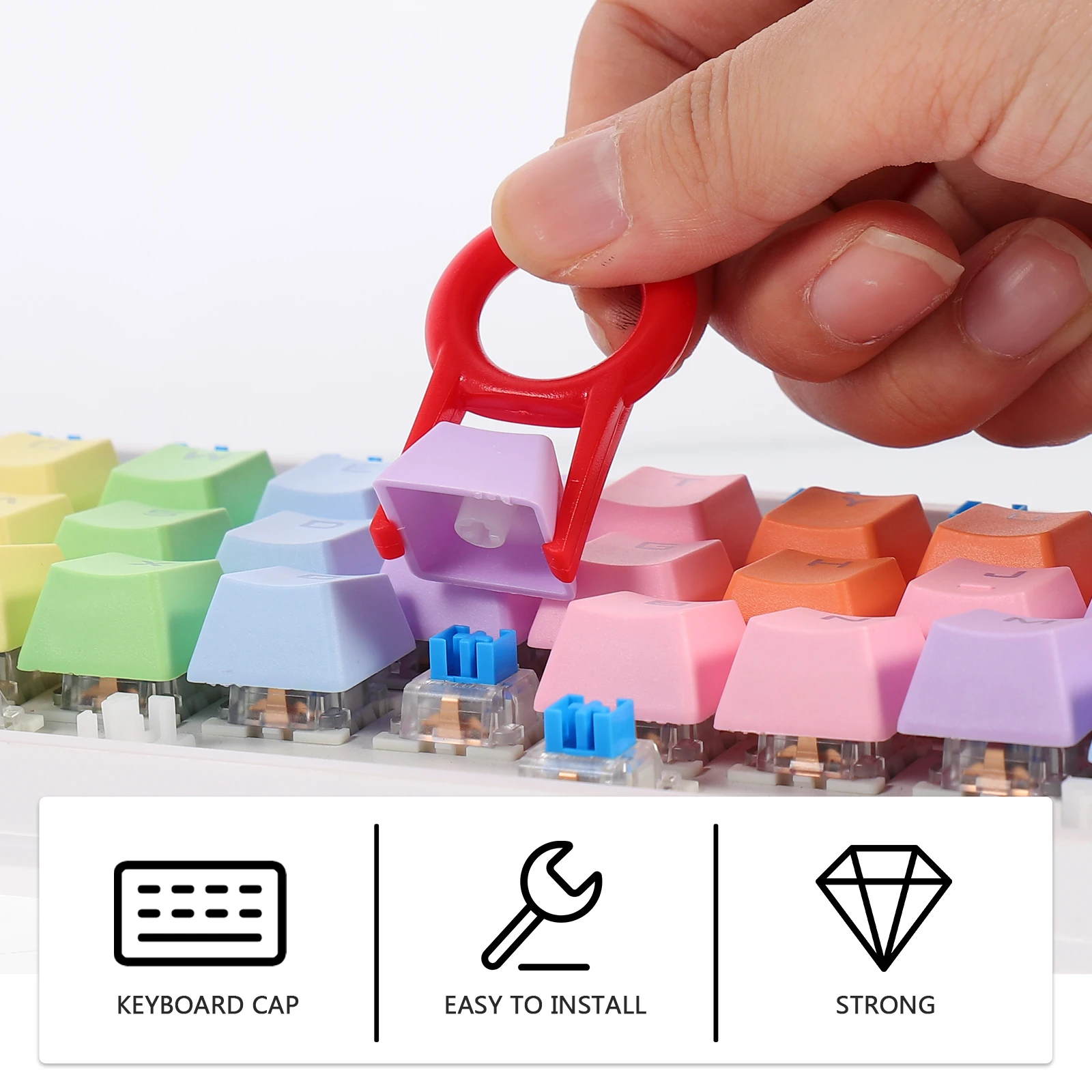 Keycap Chic Keyboard Caps Keycaps DIY Kit Replace Colorful Supply Premium Decor
Keycap Chic Keyboard Caps Keycaps DIY Kit Replace Colorful Supply Premium Decor