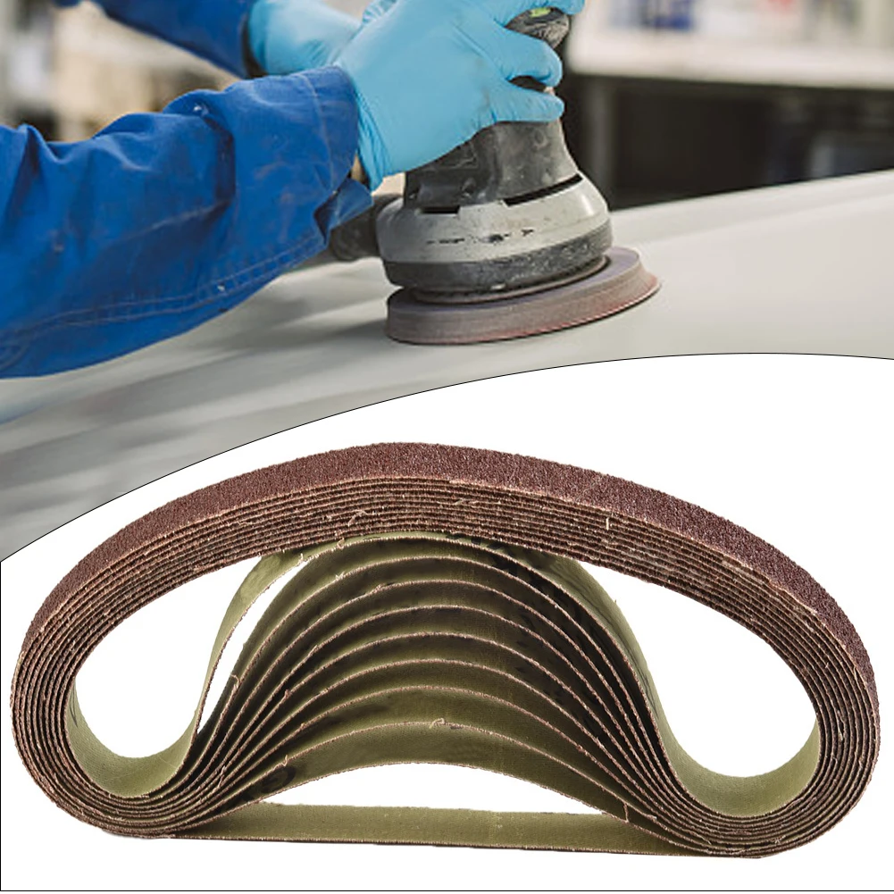10pcs 15*452mm Sanding Belt 60-600-Grit For M10 Sander Adapter Polishing Machine Industrial Manufacturing Grinding Tools
10pcs 15*452mm Sanding Belt 60-600-Grit For M10 Sander Adapter Polishing Machine Industrial Manufacturing Grinding Tools