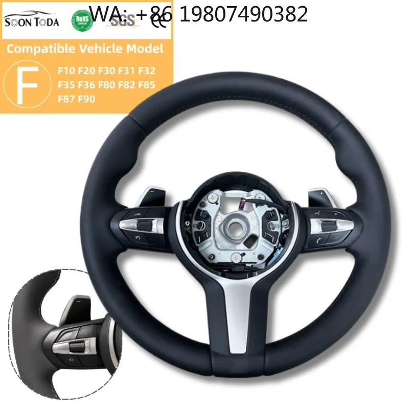 Soft Alcantara Wrapped Carbon Fiber Sport Steering Wheel Custom Modified Interior Parts Multichassis Compatible Aftermarket Vehi
Soft Alcantara Wrapped Carbon Fiber Sport Steering Wheel Custom Modified Interior Parts Multichassis Compatible Aftermarket Vehi