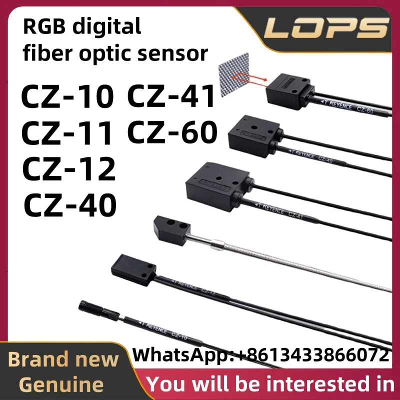 CZ-10 CZ-11 CZ-12 CZ-40 CZ-41 CZ-60 KEYENCE New Original RGB digital fiber optic se, large quantity in stock, welcome to consult
CZ-10 CZ-11 CZ-12 CZ-40 CZ-41 CZ-60 KEYENCE New Original RGB digital fiber optic se, large quantity in stock, welcome to consult