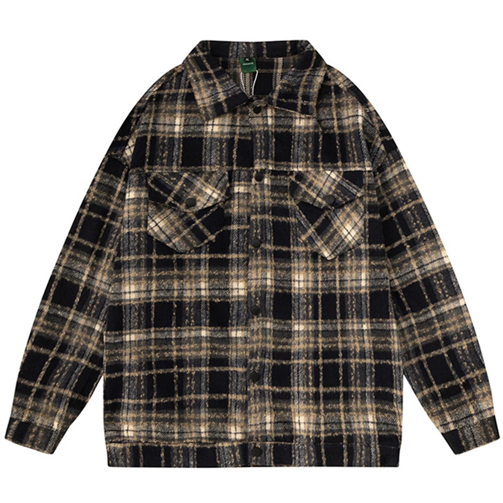 Vintage Plaid Woolen Shirt Jacket Autumn Korea Style Men Women Shirt Jackets 2 Colors
Vintage Plaid Woolen Shirt Jacket Autumn Korea Style Men Women Shirt Jackets 2 Colors