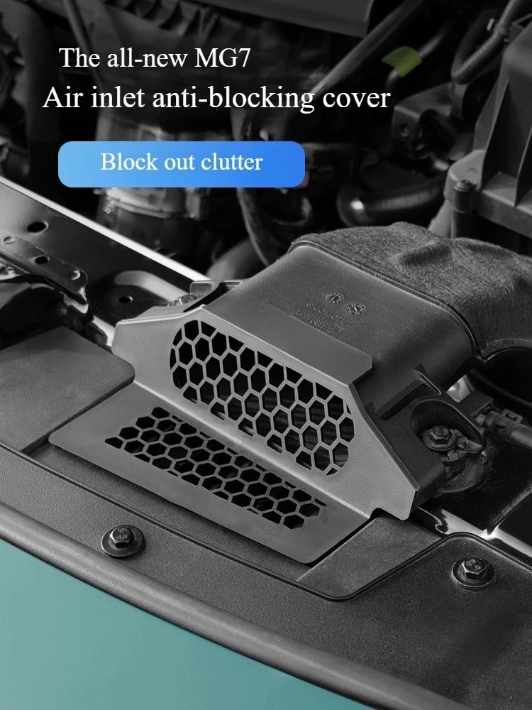 For Morris Garages MG MG7 2023 2024 2025 1pc Engine Intake Protective Cover Air Inlet Anti-blocking Cover Modified Accessories
For Morris Garages MG MG7 2023 2024 2025 1pc Engine Intake Protective Cover Air Inlet Anti-blocking Cover Modified Accessories