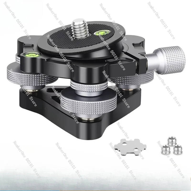 LH9/LH11 Hemisphere Ball Level Head, Full Metal CNC Machined Fine Tuning Quick Leveling Camera Head for Photography
LH9/LH11 Hemisphere Ball Level Head, Full Metal CNC Machined Fine Tuning Quick Leveling Camera Head for Photography