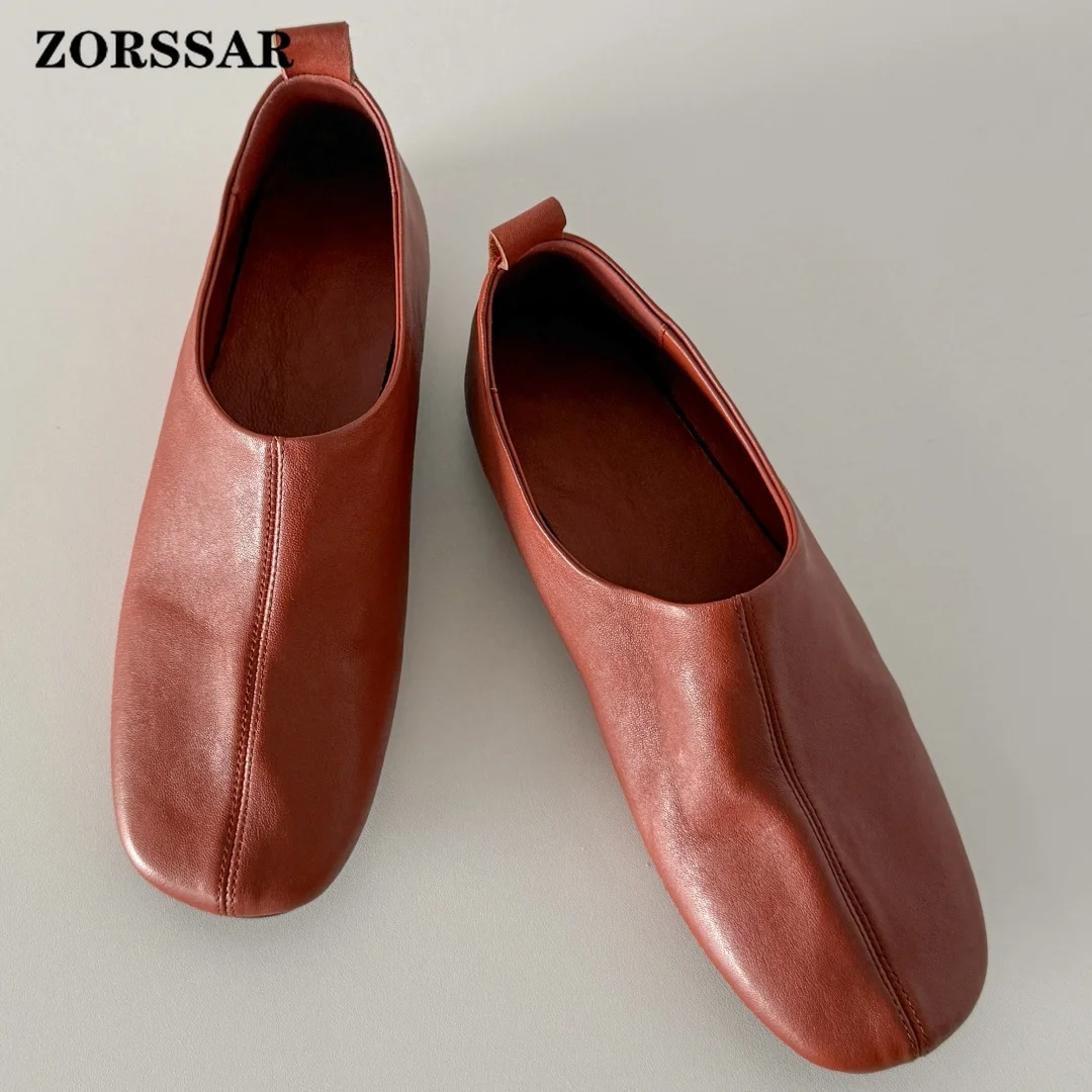 Women's Sheepskin Square Toe Slip-on Flats Loafers High Quality Soft Comfortable Casual Female Daily Walk/drive Shoes for Woman
Women's Sheepskin Square Toe Slip-on Flats Loafers High Quality Soft Comfortable Casual Female Daily Walk/drive Shoes for Woman