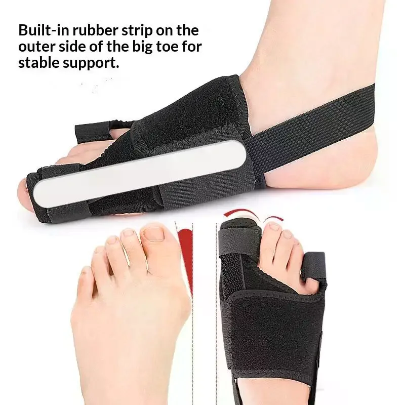 Adjustable Hallux Valgus Bunion Corrector Toe Separator Orthotics Feet Bone Adjuster Thumb Straightener Pedicure Foot Care Tools
Adjustable Hallux Valgus Bunion Corrector Toe Separator Orthotics Feet Bone Adjuster Thumb Straightener Pedicure Foot Care Tools