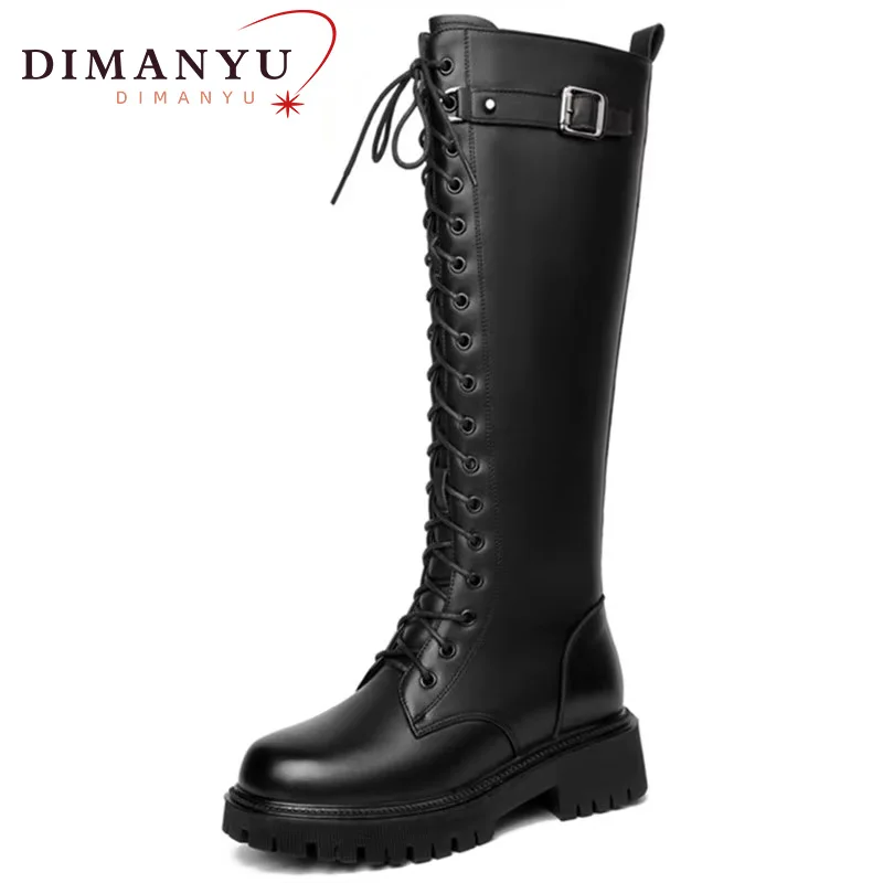 DIMANYU Snow Boots Women's Genuine Leather 2024 New Winter Female Long Boots Wool Warm Large Size Motorcycle Boots Ladies
DIMANYU Snow Boots Women's Genuine Leather 2024 New Winter Female Long Boots Wool Warm Large Size Motorcycle Boots Ladies