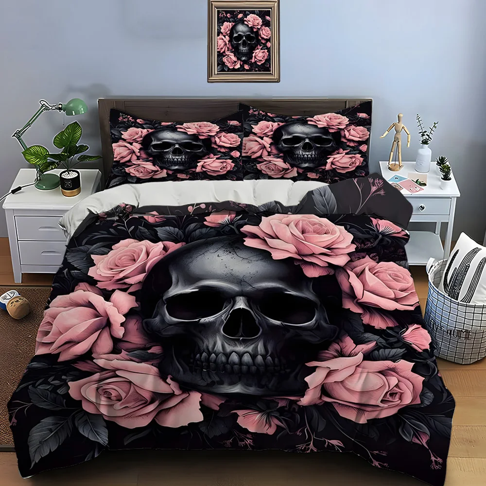 Pink rose wreath decoration Bedding Set for Kids Luxury Gift 3pcs Digital Print Comforter Set Soft Comfortable Breathable
Pink rose wreath decoration Bedding Set for Kids Luxury Gift 3pcs Digital Print Comforter Set Soft Comfortable Breathable