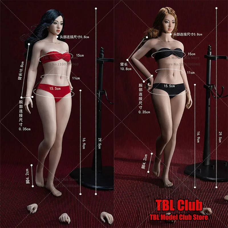 TBLeague PLSB2021-S46/S47 1/6 Female Seamless Pale/suntan Small Breast Body for 12 Inch Soldier Action Figure Head Sculpture
TBLeague PLSB2021-S46/S47 1/6 Female Seamless Pale/suntan Small Breast Body for 12 Inch Soldier Action Figure Head Sculpture