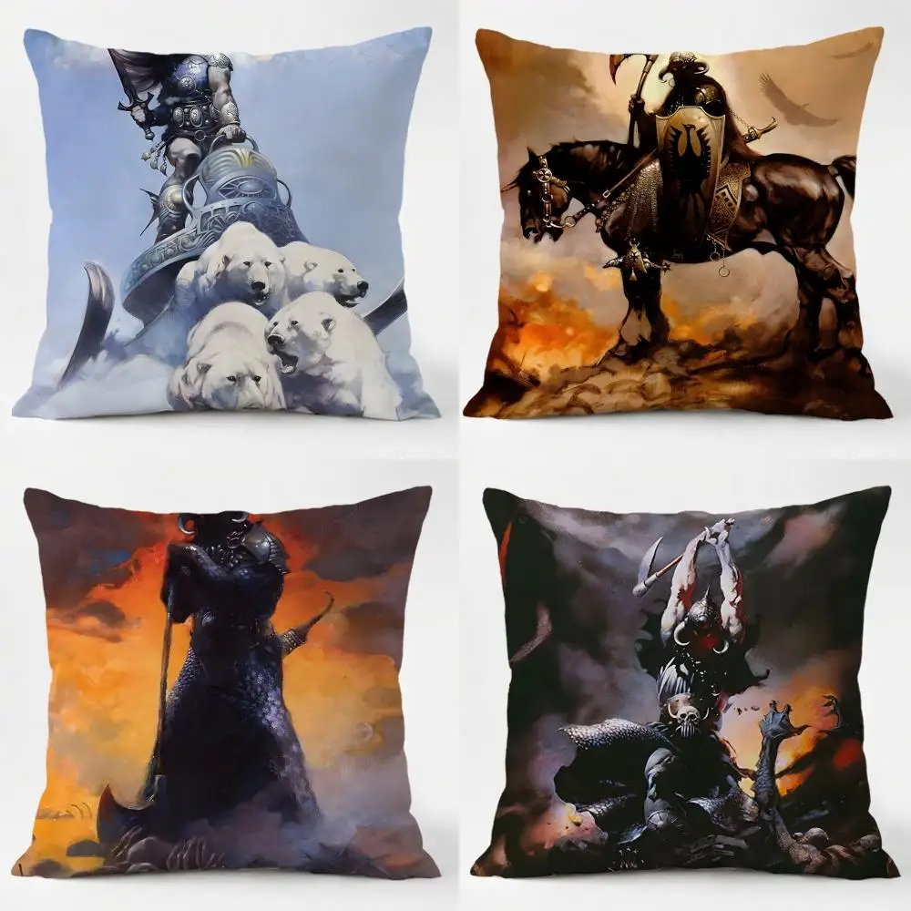 Наволочка Frank F-Frazetta с фэнтезийным рисунком, моющаяся, из льняной ткани, мягкая, для дивана, кровати, домашнего декора
Наволочка Frank F-Frazetta с фэнтезийным рисунком, моющаяся, из льняной ткани, мягкая, для дивана, кровати, домашнего декора