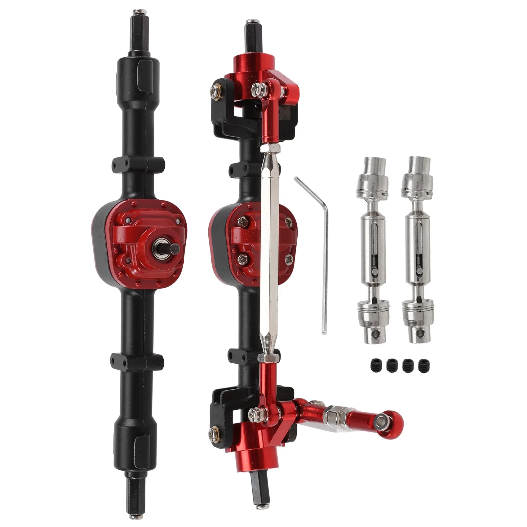 BEDW-Metal Front & Rear Bridge Axle With Drive Shaft For MN D90 D91 D96 D99S MN-90 MN99S 1/12 RC Car Upgrade Parts
BEDW-Metal Front & Rear Bridge Axle With Drive Shaft For MN D90 D91 D96 D99S MN-90 MN99S 1/12 RC Car Upgrade Parts