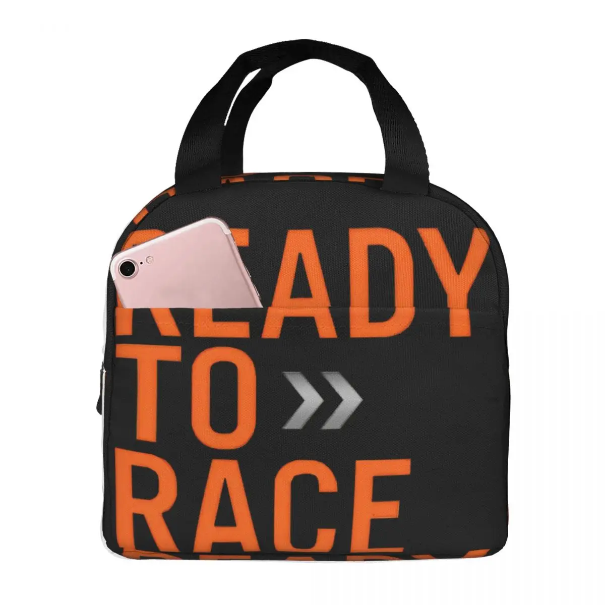 Сумка для ланча с логотипом Ready To Race, Переносной Контейнер Для ланча унисекс, изолированный контейнер для еды, контейнер для еды Bento
Сумка для ланча с логотипом Ready To Race, Переносной Контейнер Для ланча унисекс, изолированный контейнер для еды, контейнер для еды Bento