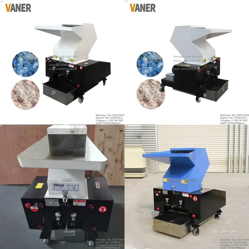 VANER 20HP Waste Plastic Scrap Crushing Machine Plastic Recycling Crusher for Bottle and Barrel
VANER 20HP Waste Plastic Scrap Crushing Machine Plastic Recycling Crusher for Bottle and Barrel