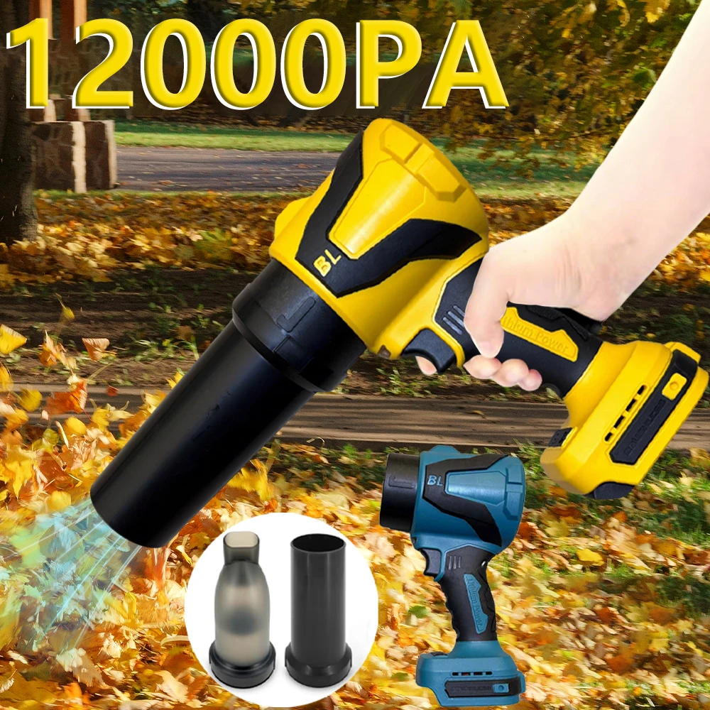 70mm Duct Fan Brushless Turbo Fan Blowers For Dewalt Powerful Air Blower with Vacuum Kit Snow Leaf Dust Blowing Tools for Makita
70mm Duct Fan Brushless Turbo Fan Blowers For Dewalt Powerful Air Blower with Vacuum Kit Snow Leaf Dust Blowing Tools for Makita