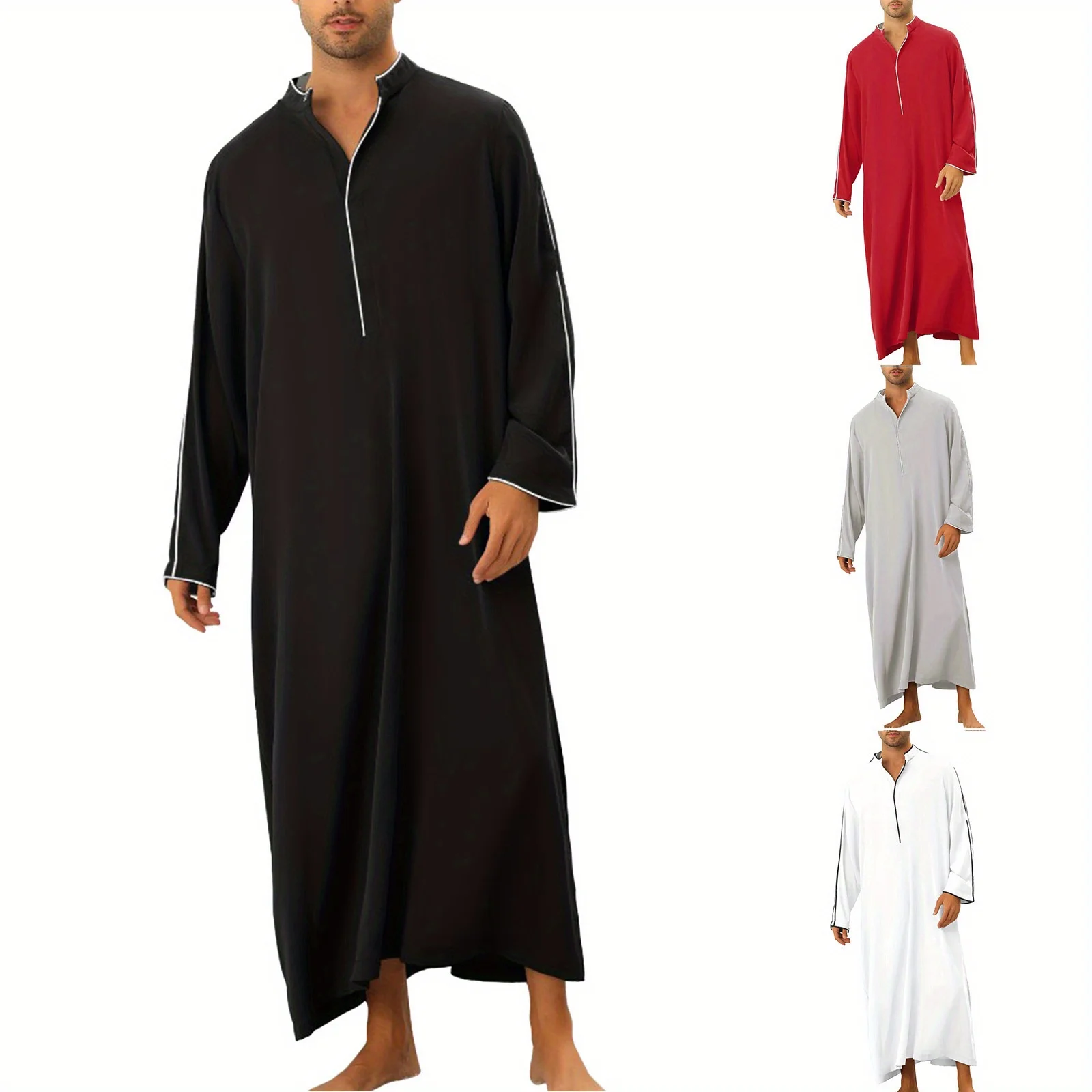 2025 Trend is Here: Arabian Style Simple Long Shirts, Muslim Men's Robes Deduce Unique Charm
2025 Trend is Here: Arabian Style Simple Long Shirts, Muslim Men's Robes Deduce Unique Charm