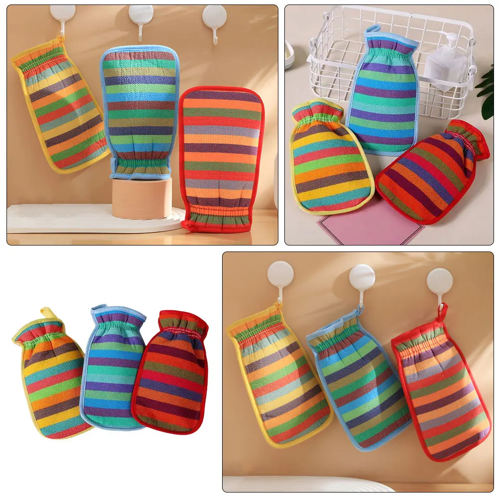 3 шт. отшелушивающие варежки для ванны, двухсторонний скребок для тела, перчатки для душа, глубокое очищение пор для рук, ног, груди, спины
3 шт. отшелушивающие варежки для ванны, двухсторонний скребок для тела, перчатки для душа, глубокое очищение пор для рук, ног, груди, спины