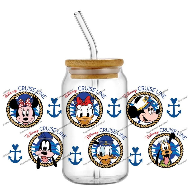 Disney Naval style of the navy UV DTF Cup Mug Wraps Car Stickers DIY Decals 16oz Libbey Glass Creative Cup Labels Souvenir Gift 
Disney Naval style of the navy UV DTF Cup Mug Wraps Car Stickers DIY Decals 16oz Libbey Glass Creative Cup Labels Souvenir Gift