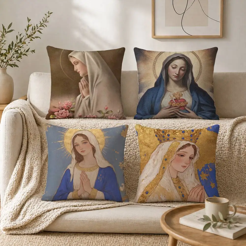 Virgen Mary Virgin Bible Pillow Case Pattern Printed Pillowcase For Living Room Sofa Cushion Cover
Virgen Mary Virgin Bible Pillow Case Pattern Printed Pillowcase For Living Room Sofa Cushion Cover