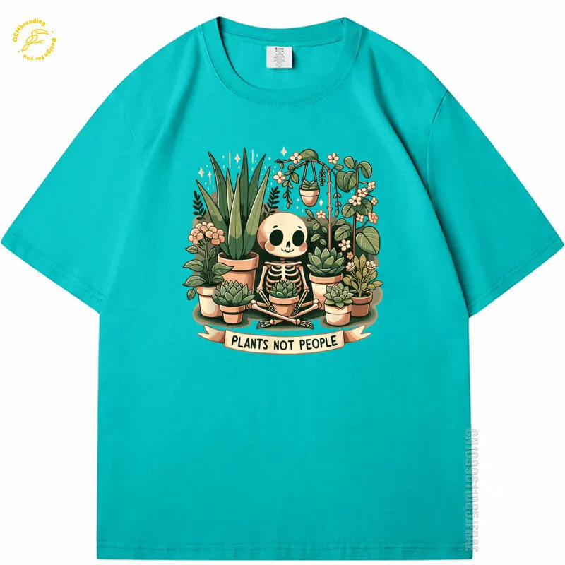 Plant Lover Skeleton Cotton Tshirt Man Design Plants Not People Oversized T-Shirt 명품 티셔츠 루즈핏 티셔츠 Playeras Tee Short Sleeve 
Plant Lover Skeleton Cotton Tshirt Man Design Plants Not People Oversized T-Shirt 명품 티셔츠 루즈핏 티셔츠 Playeras Tee Short Sleeve