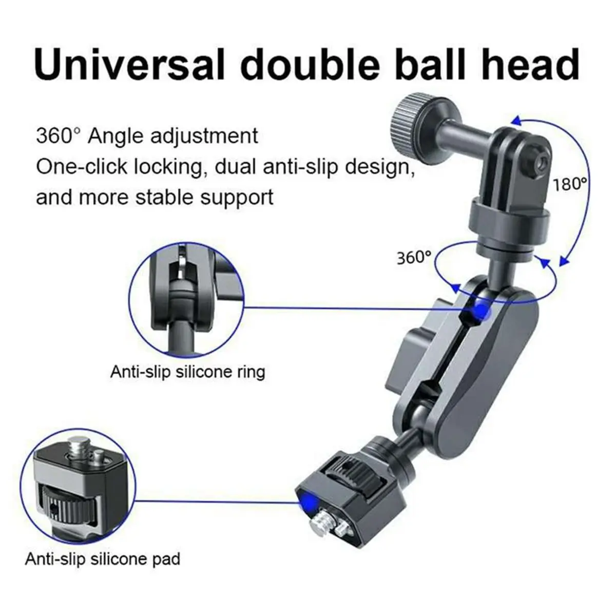 N05R For 4.5 Inch Auto Pump Suction Cup Camera Mount Aluminum Ball Head Magic Arm for Action Cameras Pea Pod Stand
N05R For 4.5 Inch Auto Pump Suction Cup Camera Mount Aluminum Ball Head Magic Arm for Action Cameras Pea Pod Stand